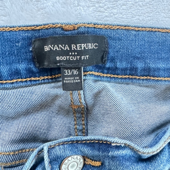 Banana Republic Factory Women's Bootcut Jeans Size 16 30" inseam - Picture 3 of 7